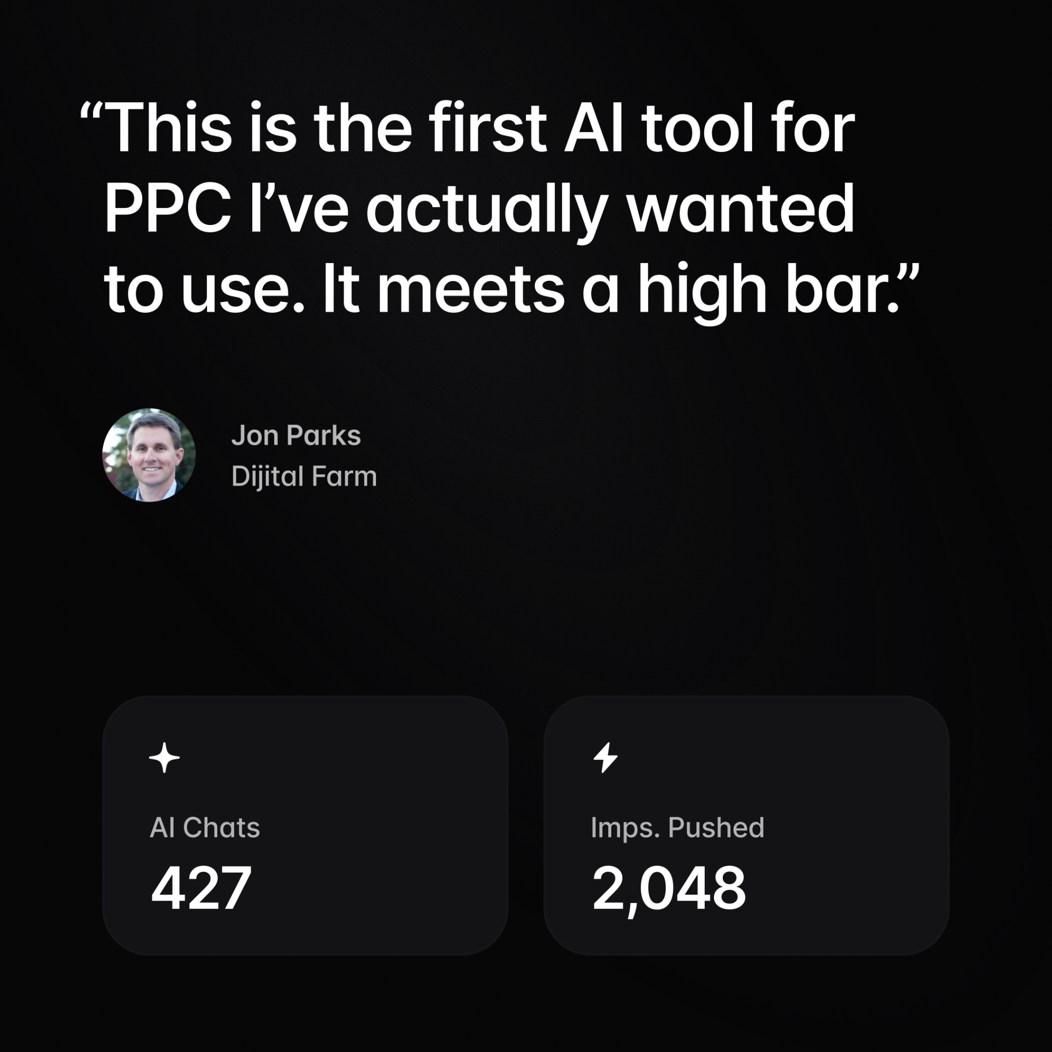 Opteo Facebook ad: Request Early Access