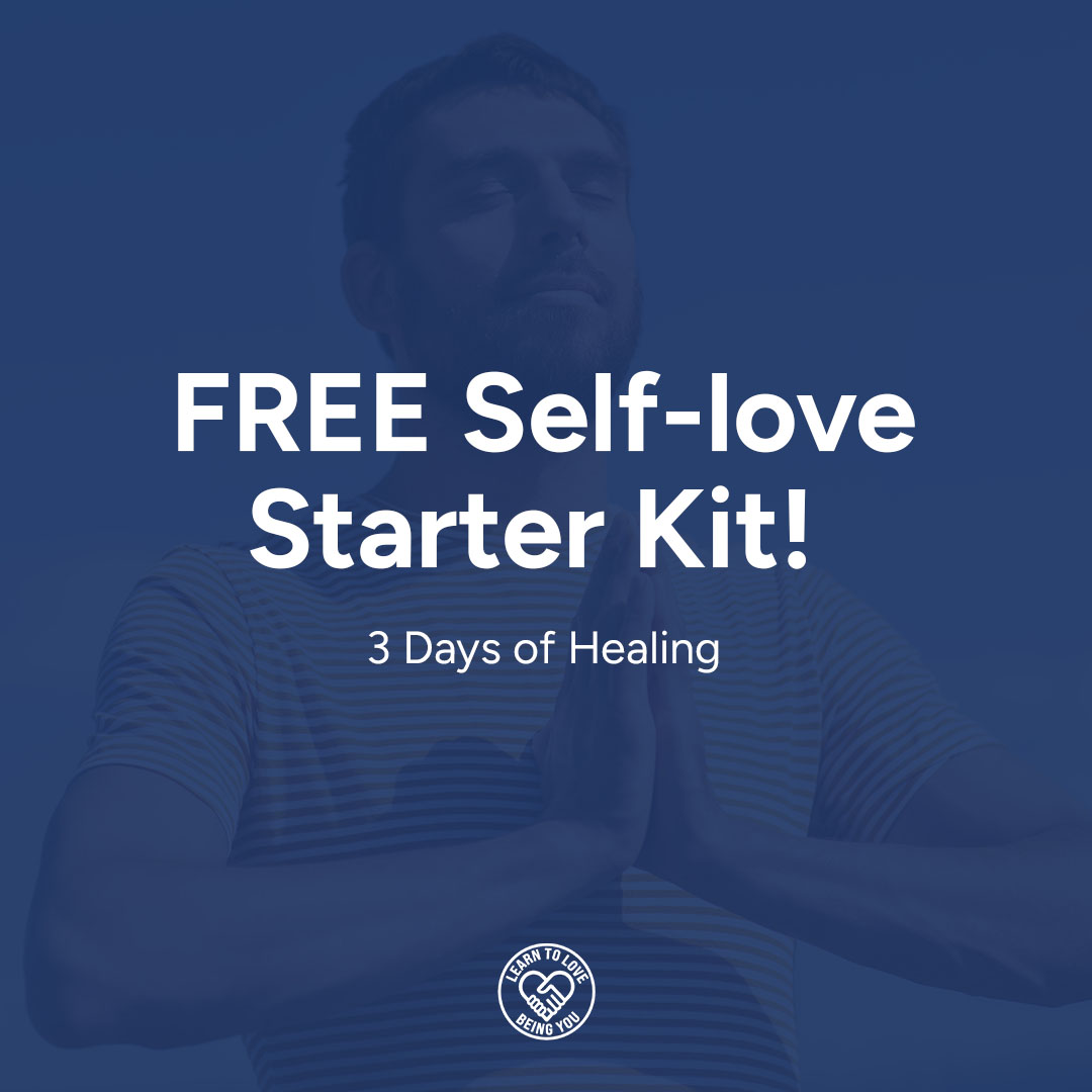 Learn To Love Being You Facebook ad: Live Anxiety Free