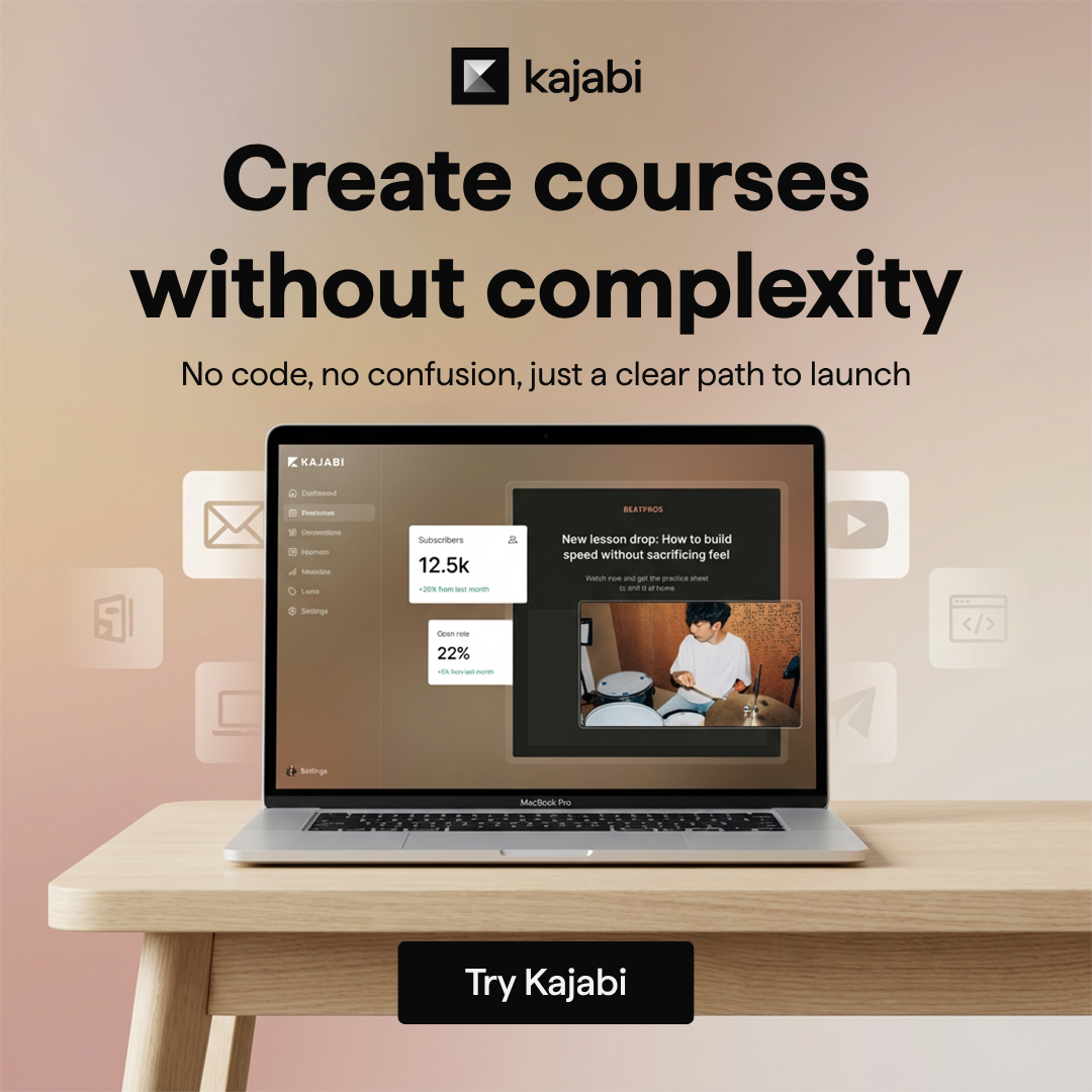 Kajabi Facebook ad