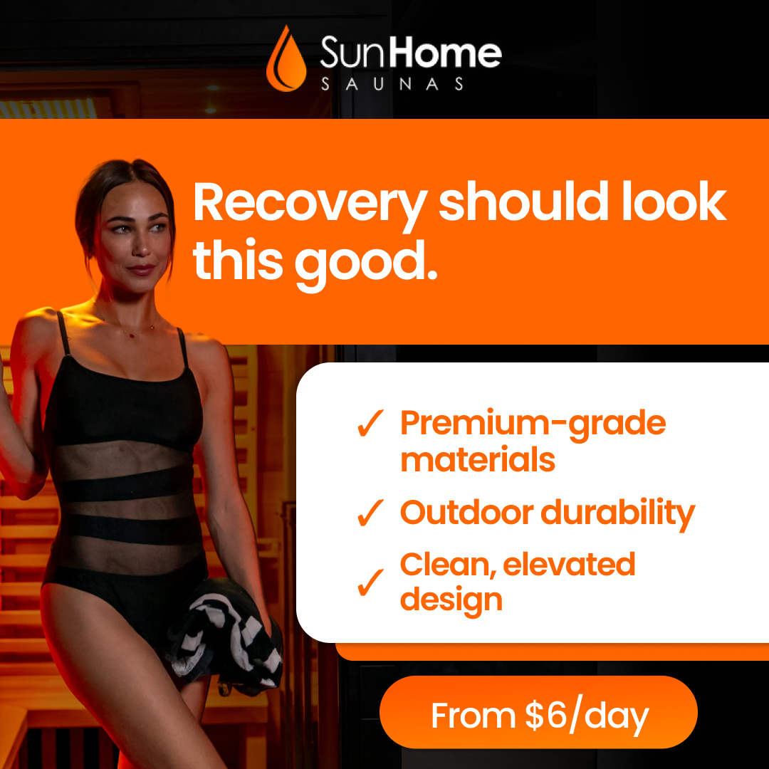 Sun Home Saunas Facebook ad