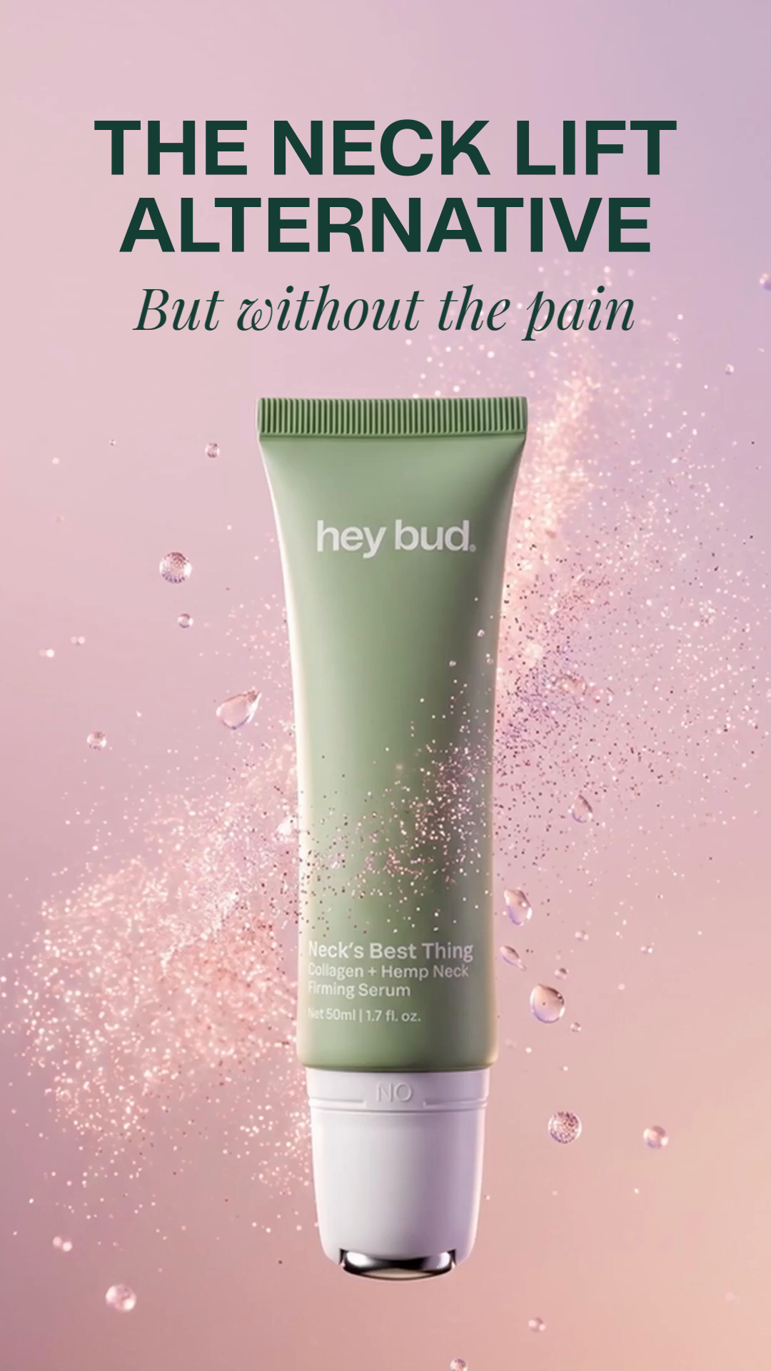 Hey Bud Skincare Facebook ad