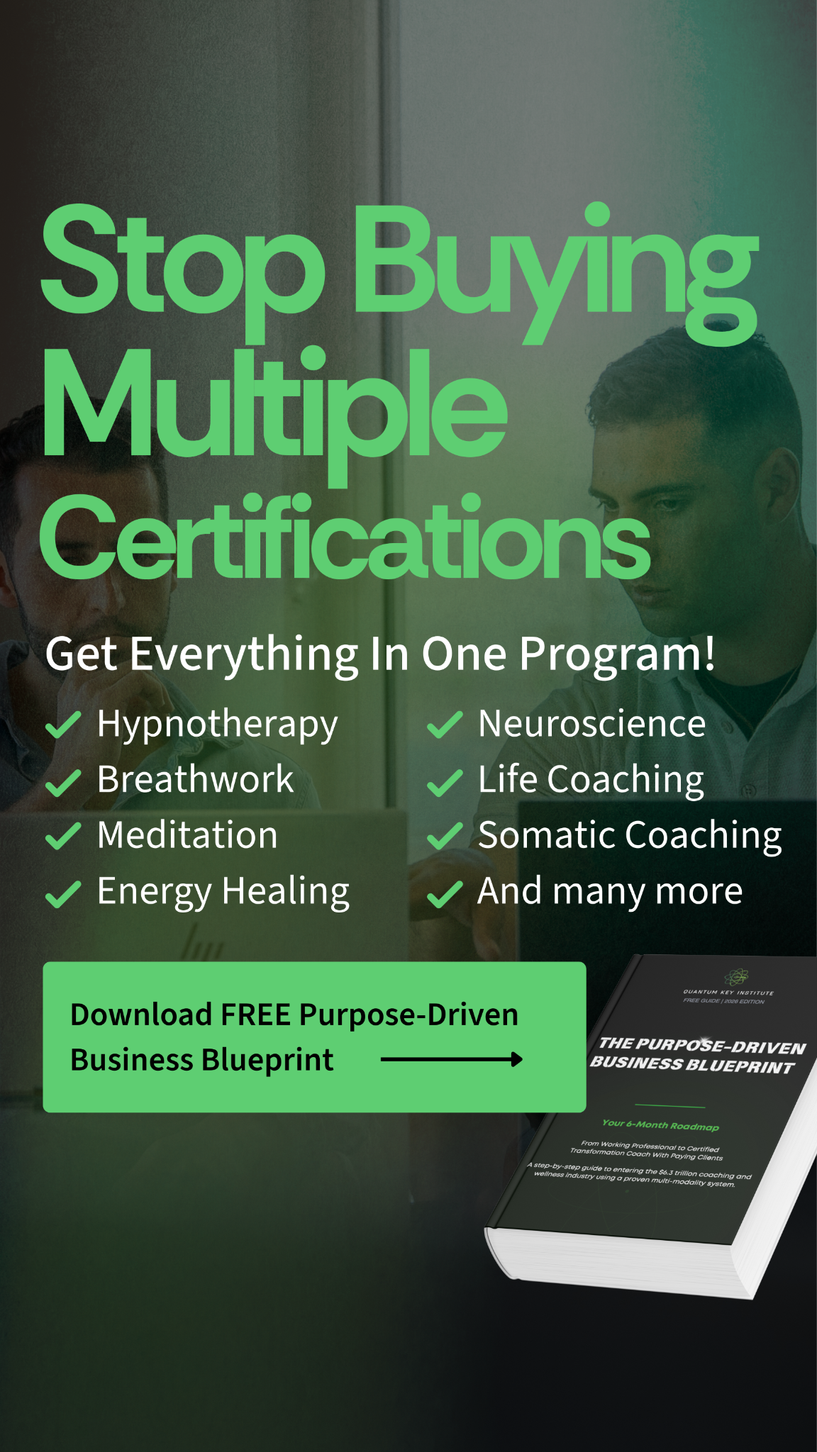 Quantum Key Institute Facebook ad