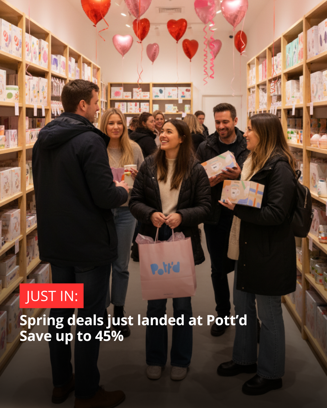 Pott'd Facebook ad