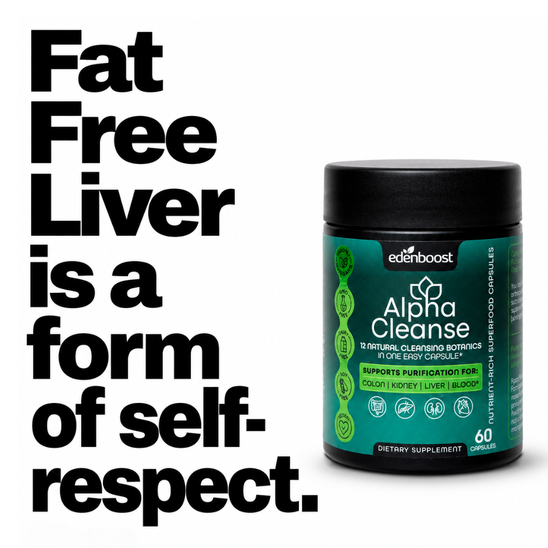 Alpha Cleanse By Eden Boost Facebook ad: Bring Your Liver Back To Optimal