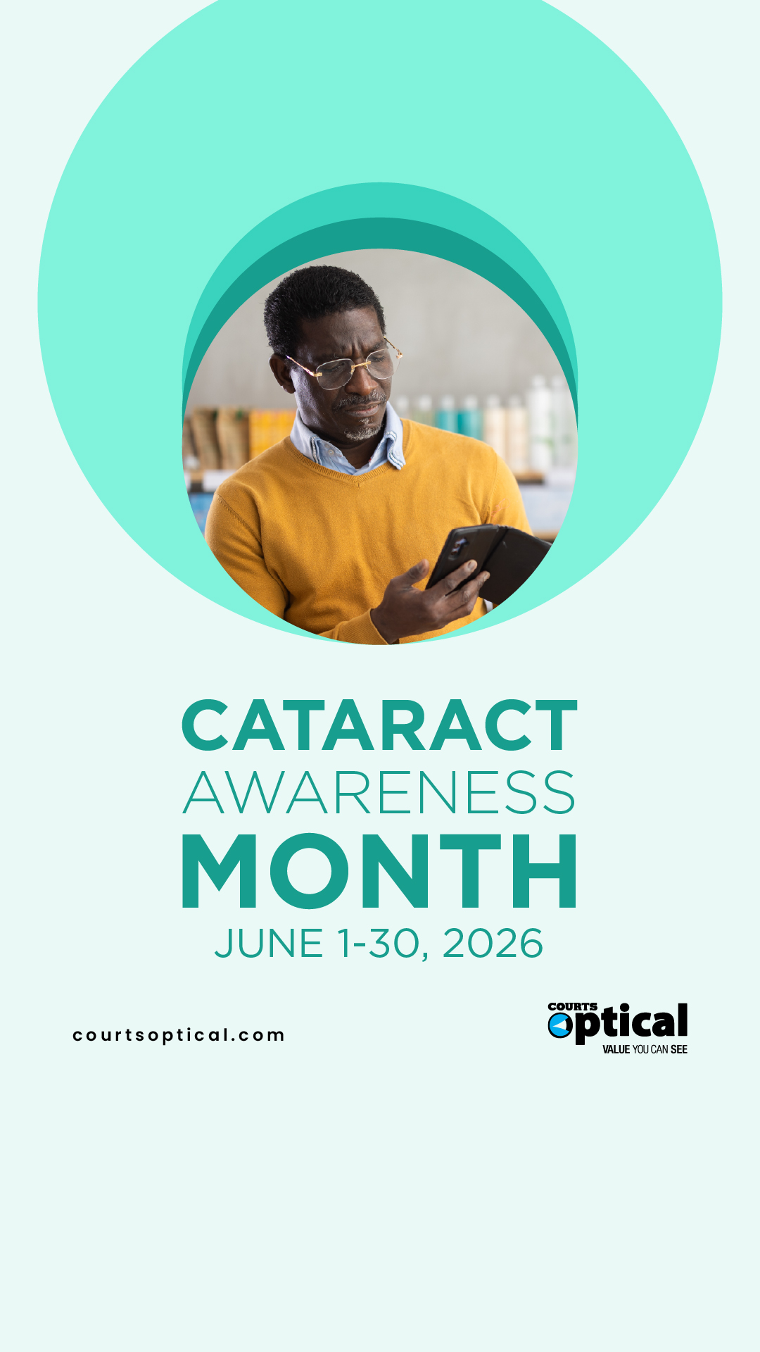 Courts Optical Guyana Facebook ad