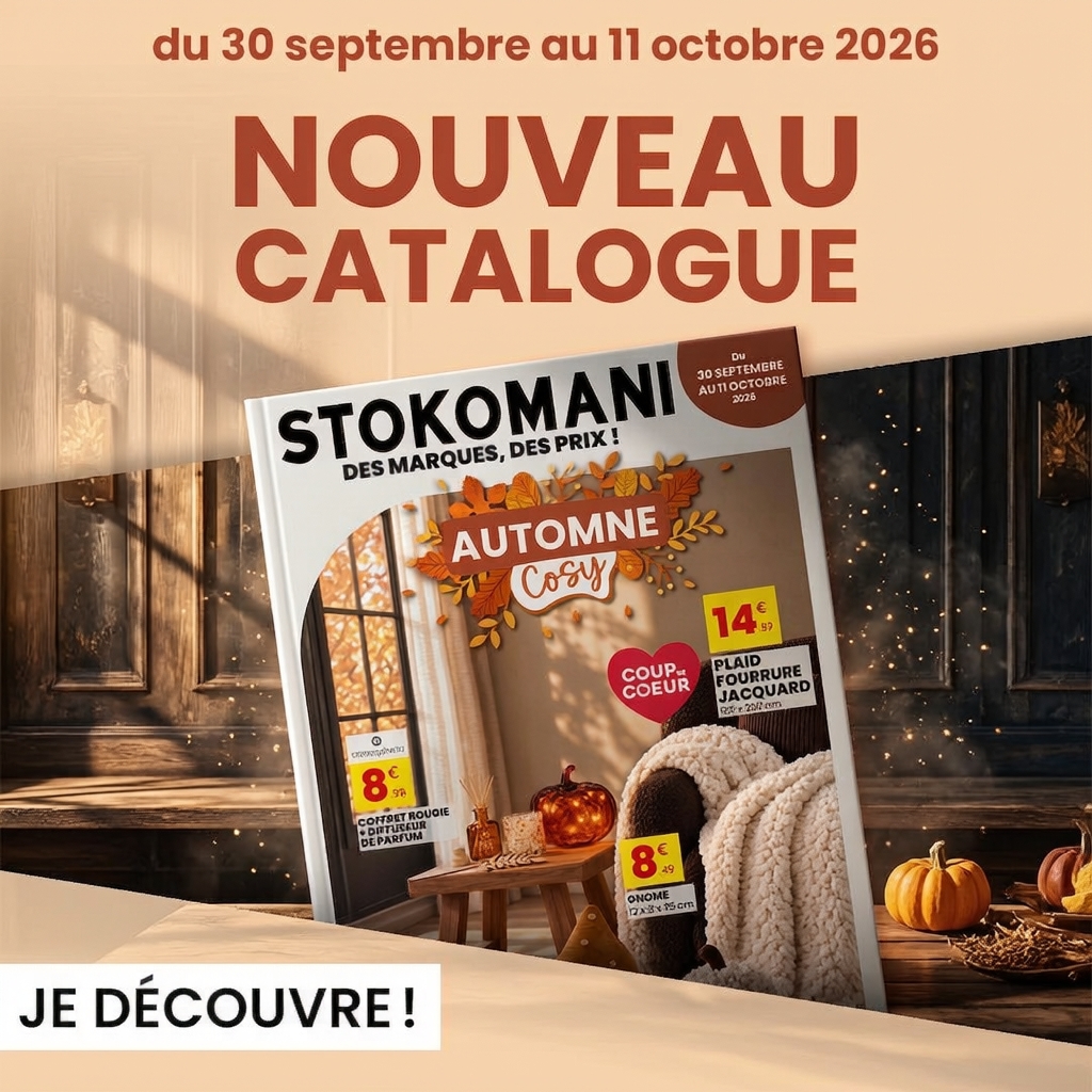 Stokomani Facebook ad: Du 30/09 au 11/10