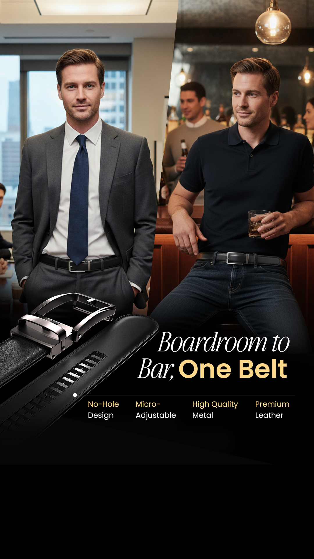 Buckley Belts Facebook ad