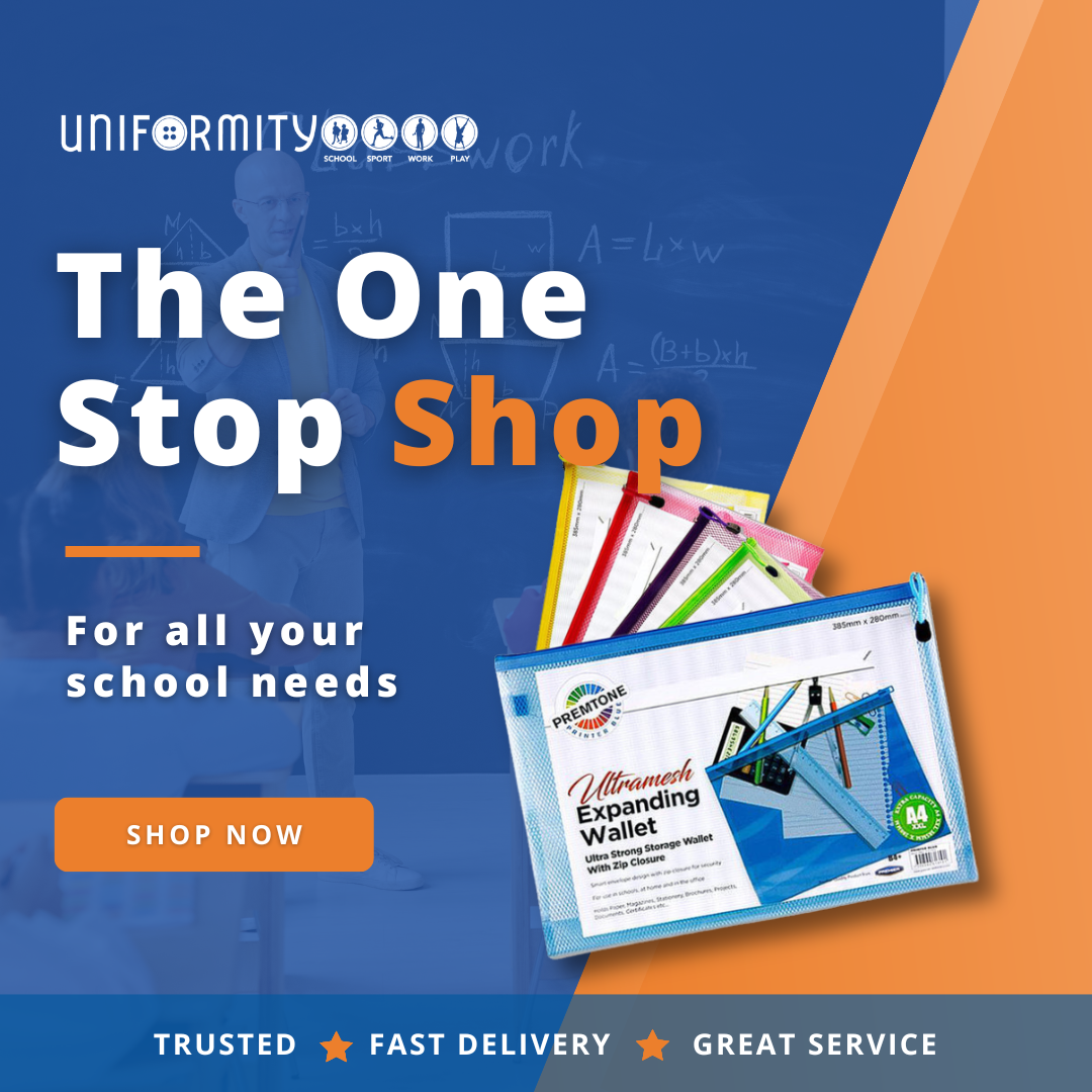 Uniformity Facebook ad: Visit our store in Sandyford Business Park, Co.