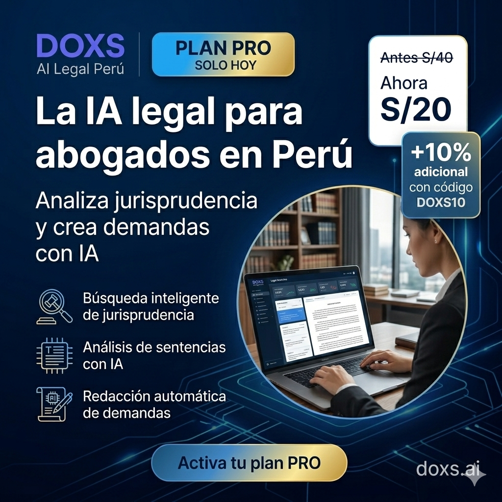 DOXS Facebook ad: Encuentra jurisprudencia en segundos