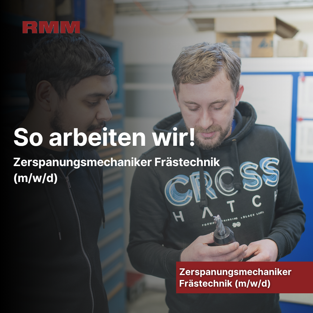 RMM Metallbearbeitung GmbH Facebook ad: Du liebst es, wenn aus einem Stück Metall…