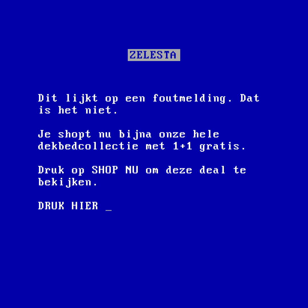 Zelesta.nl Facebook ad