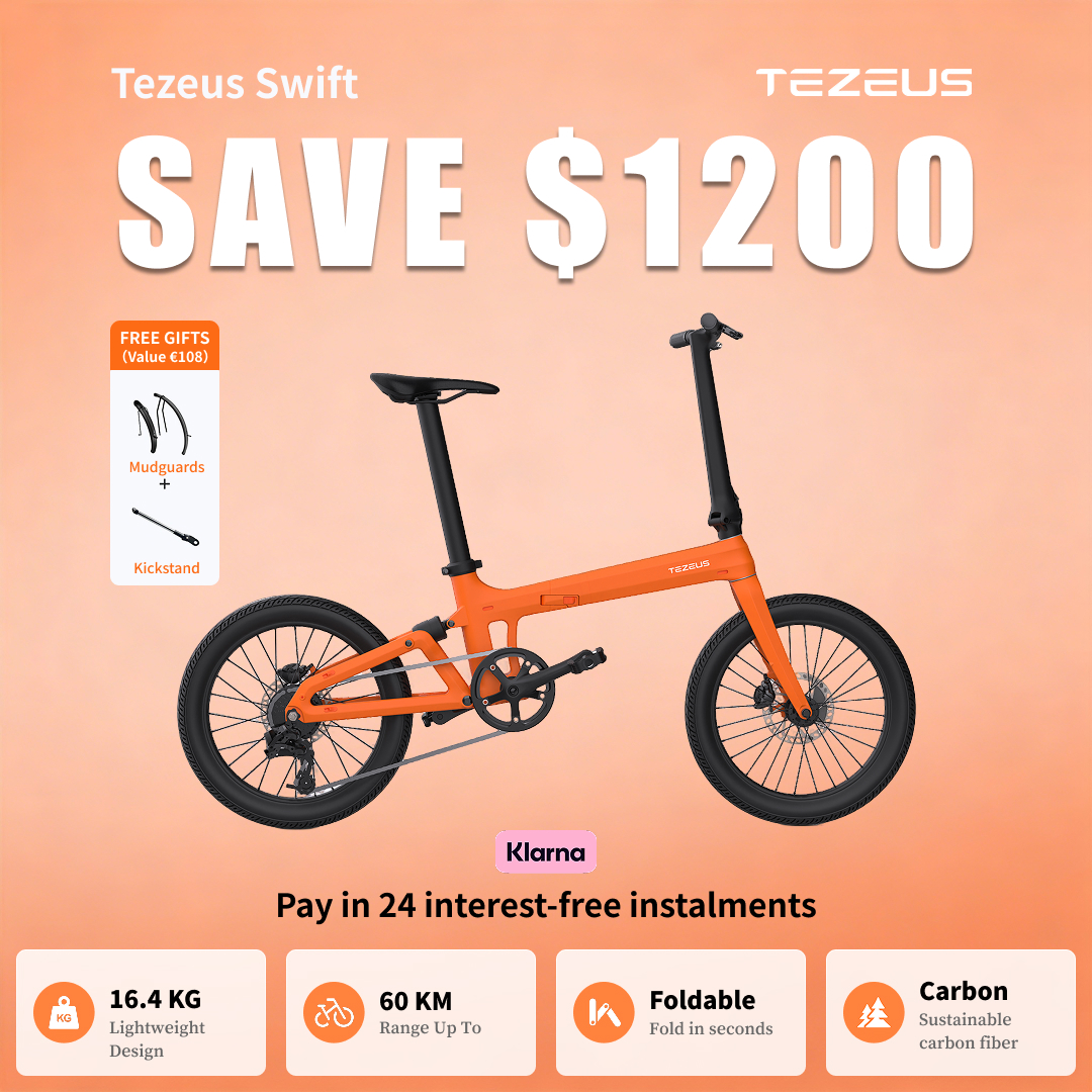 Tezeus EBike Facebook ad