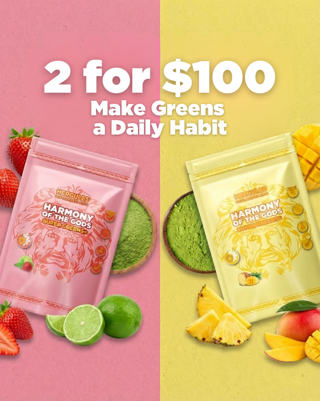 Hercules Supplements Aust Facebook ad