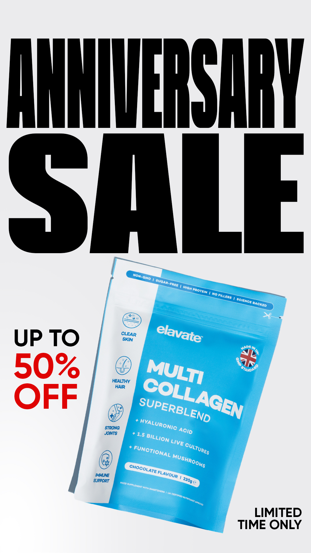 Elavate Facebook ad