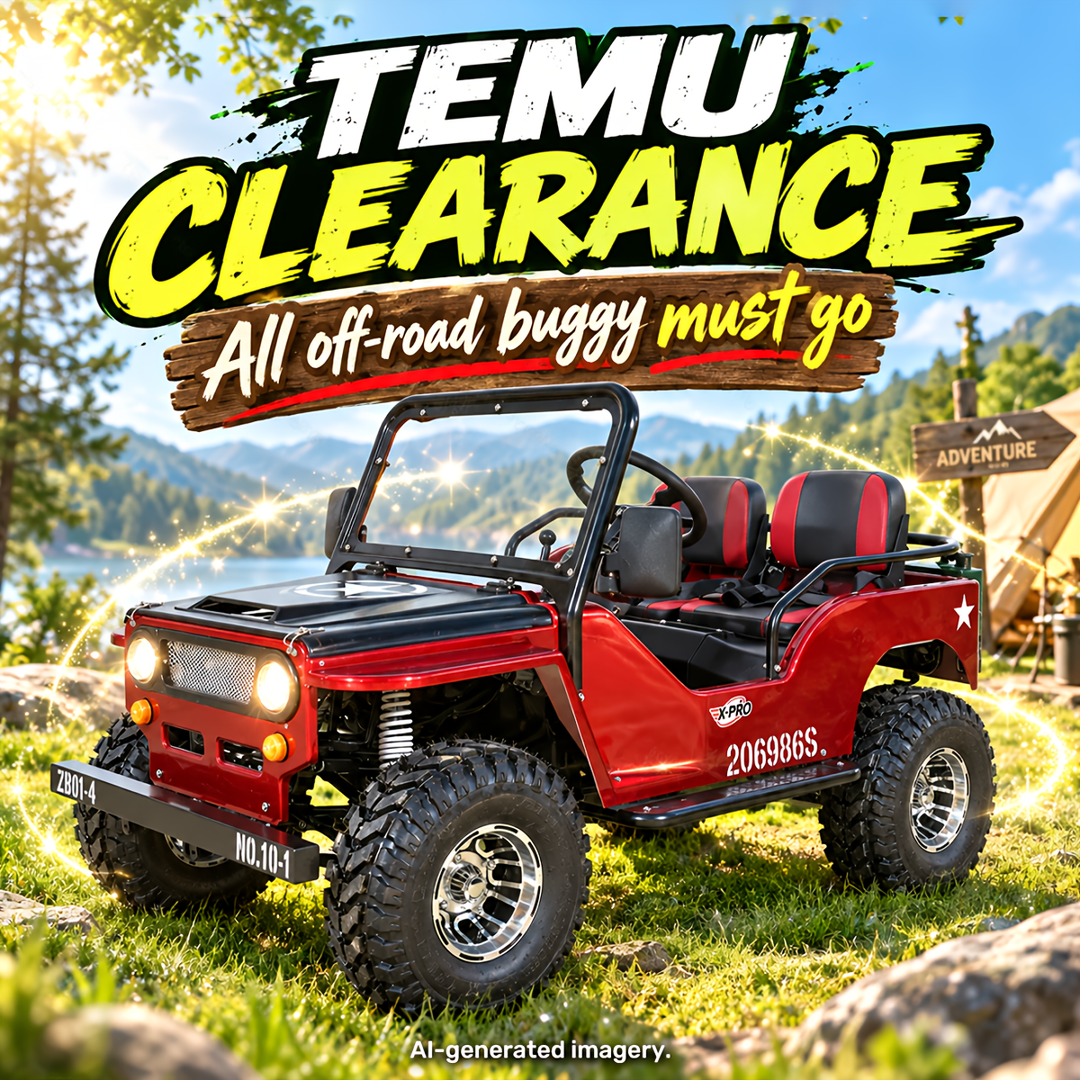 Temu Facebook ad: Elevate Your Your Ride
