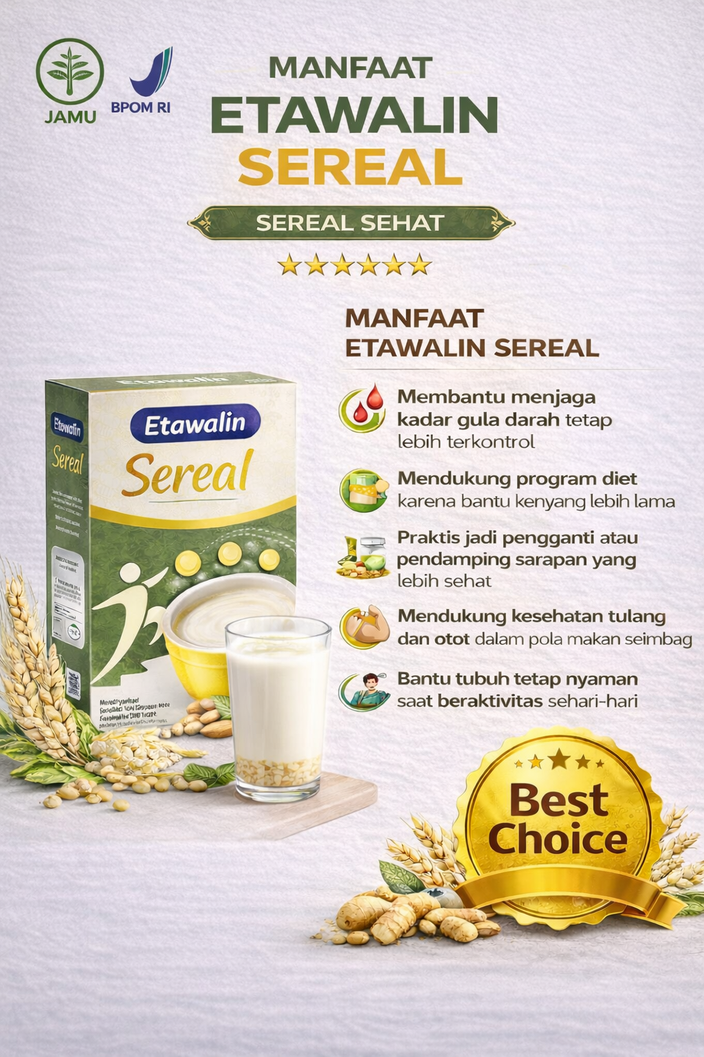 Etawalin Sereal Facebook ad: RAHASIA 14 HARI