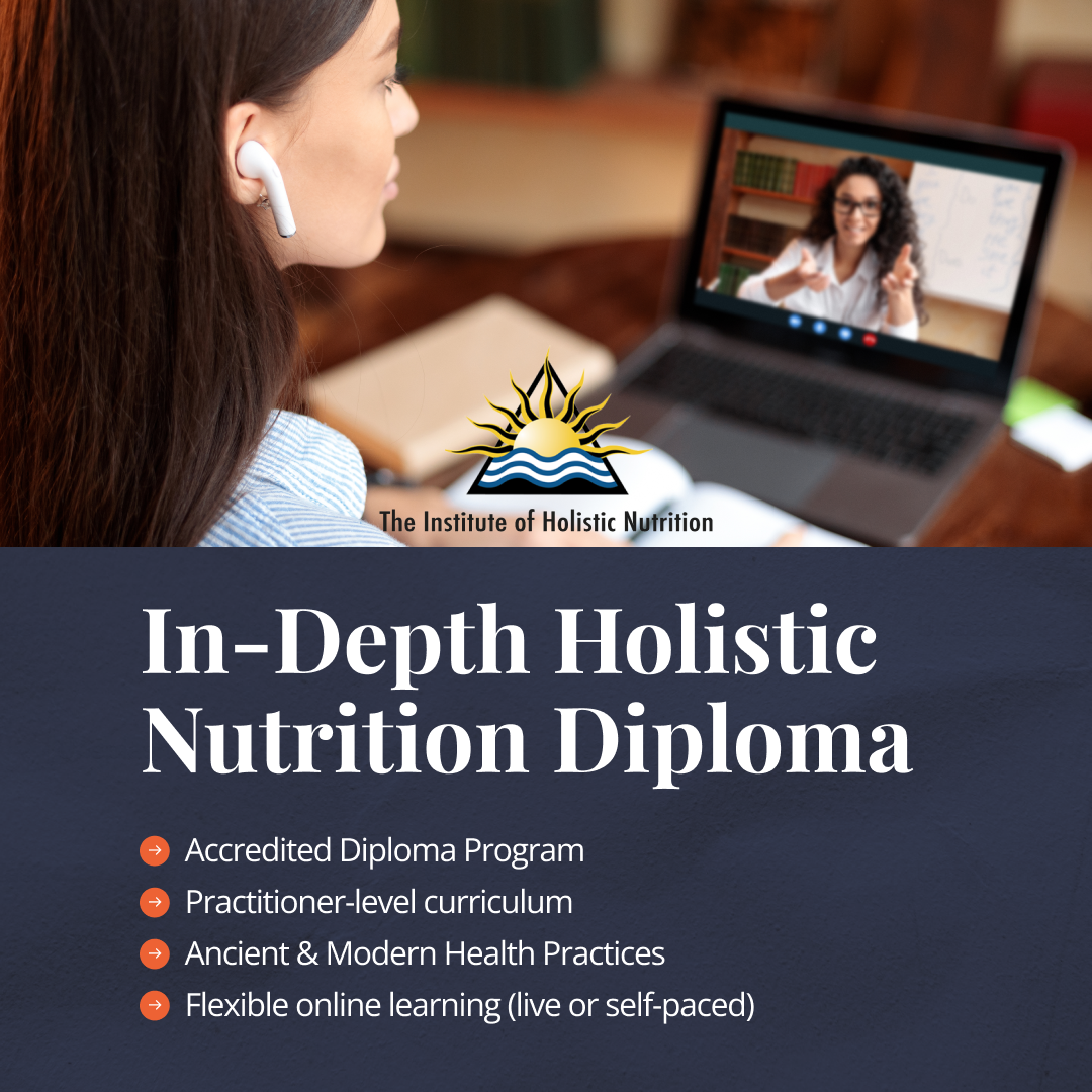 The Institute of Holistic Nutrition l IHN Facebook ad