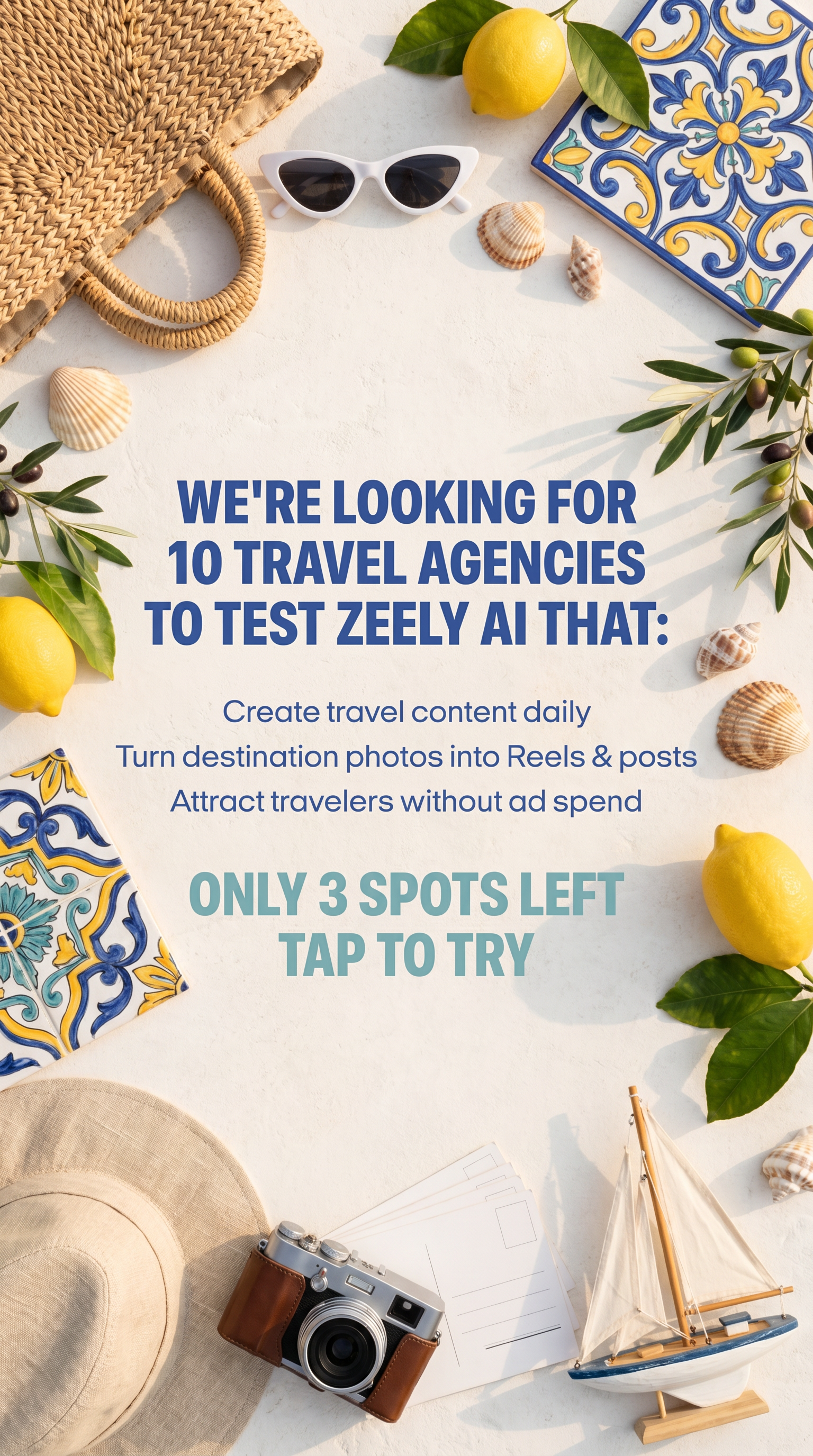 Zeely: AI-Powered Organic Growth Facebook ad: Reach your goal in 3 months with AI!