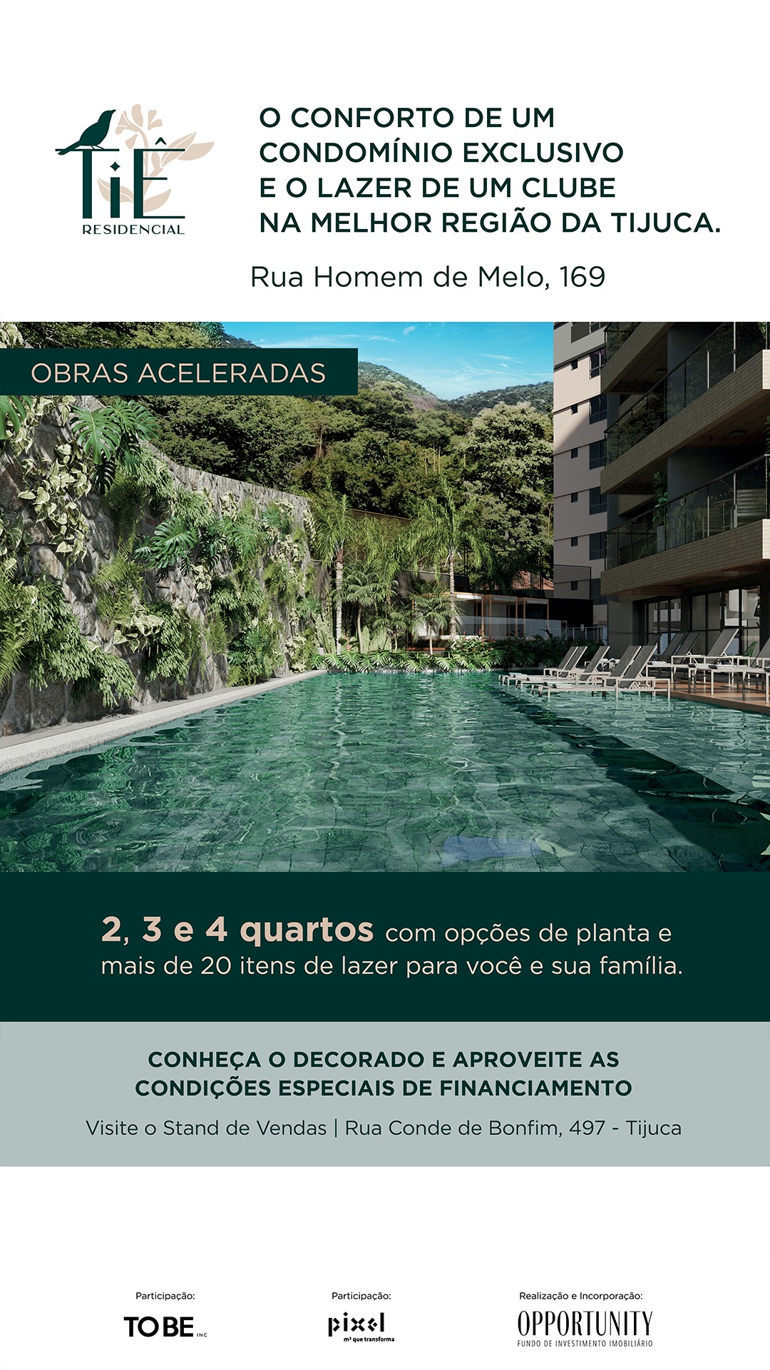 Tiê Residencial Facebook ad from Aug 19, 2025