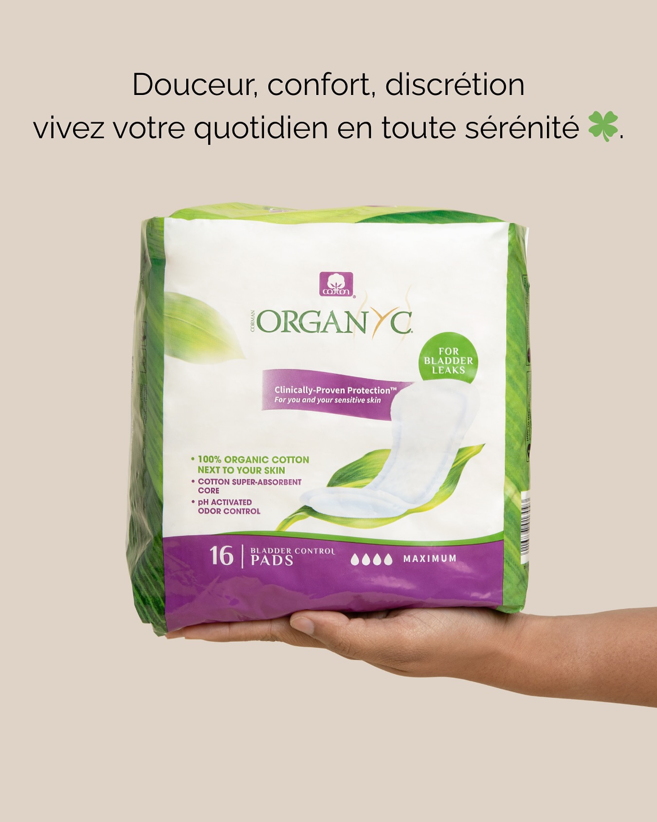 Organyc France Facebook ad