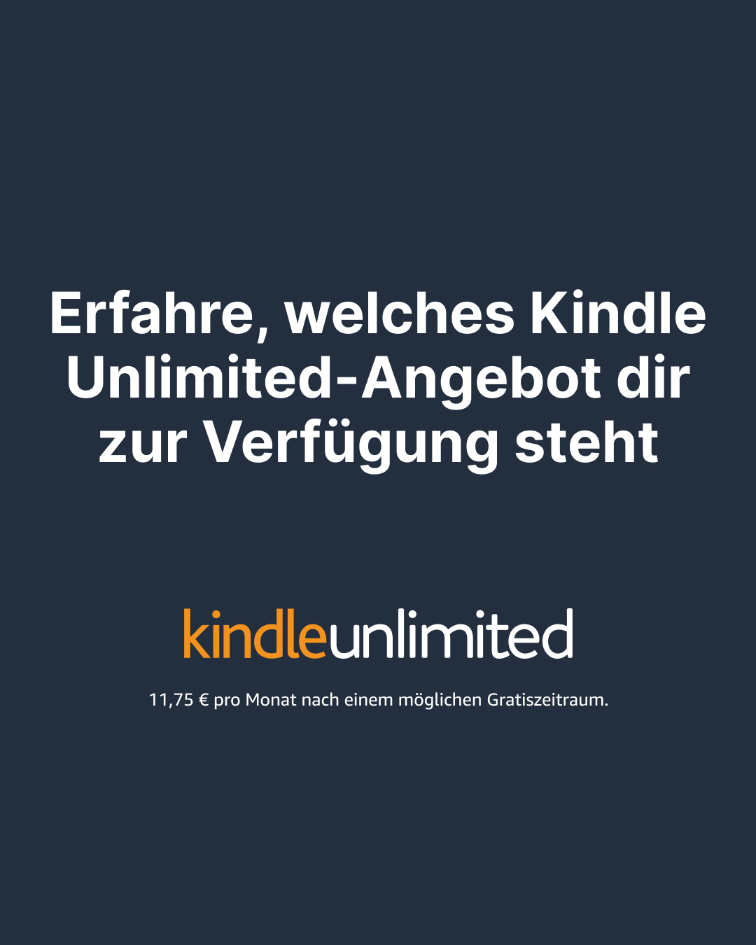Amazon Kindle Facebook ad