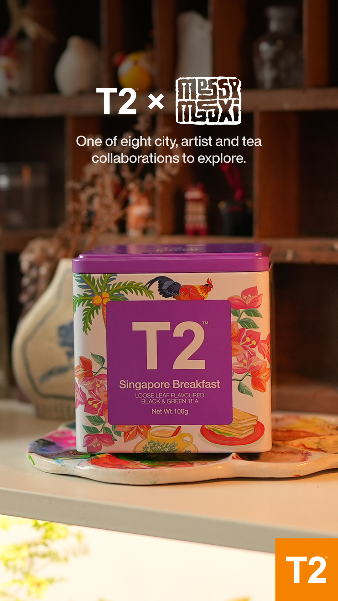 T2 Tea Facebook ad