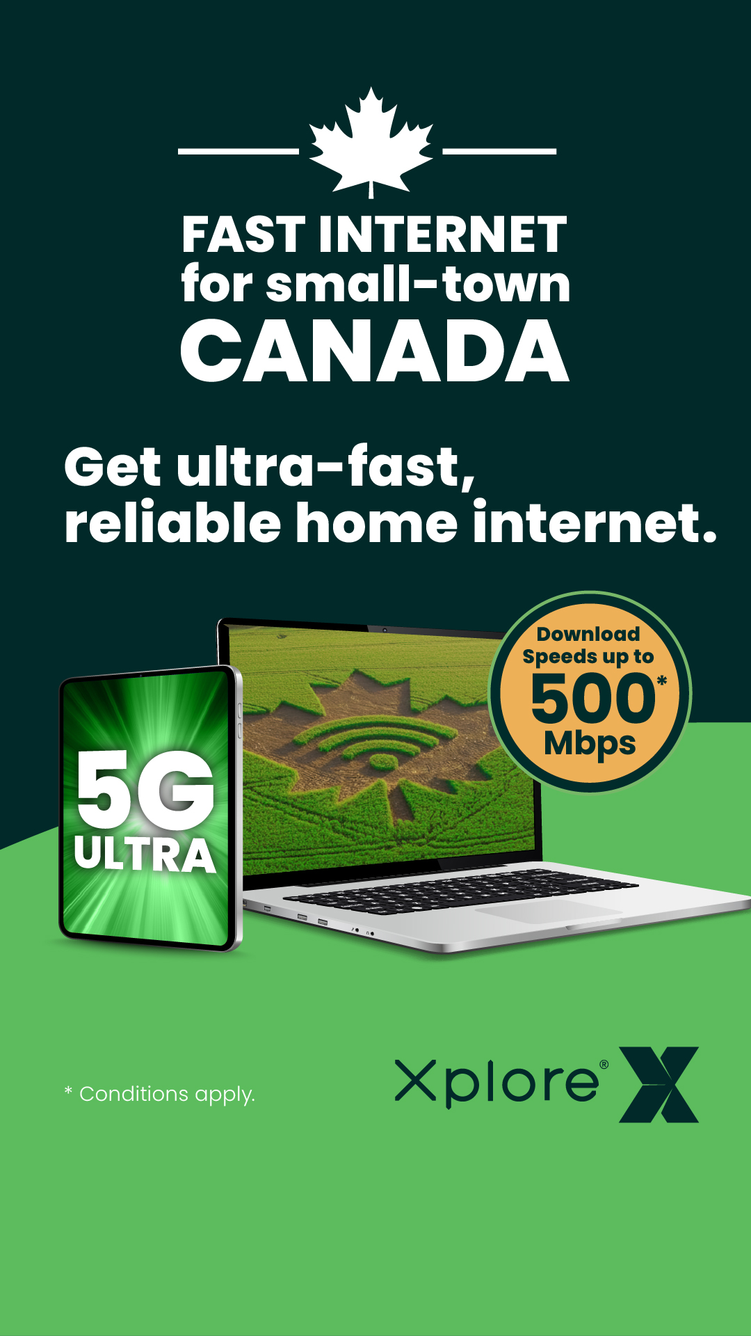 Xplore Facebook ad