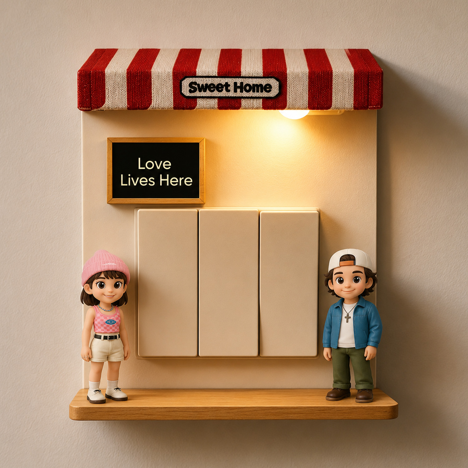 Soufeel Present Facebook ad: The cutest way to say Welcome Home