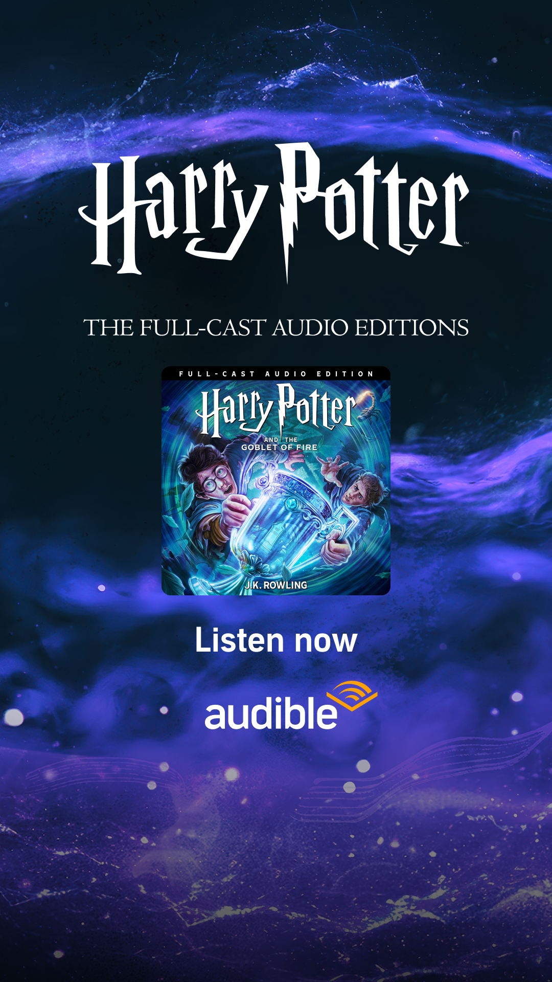 Audible Facebook ad