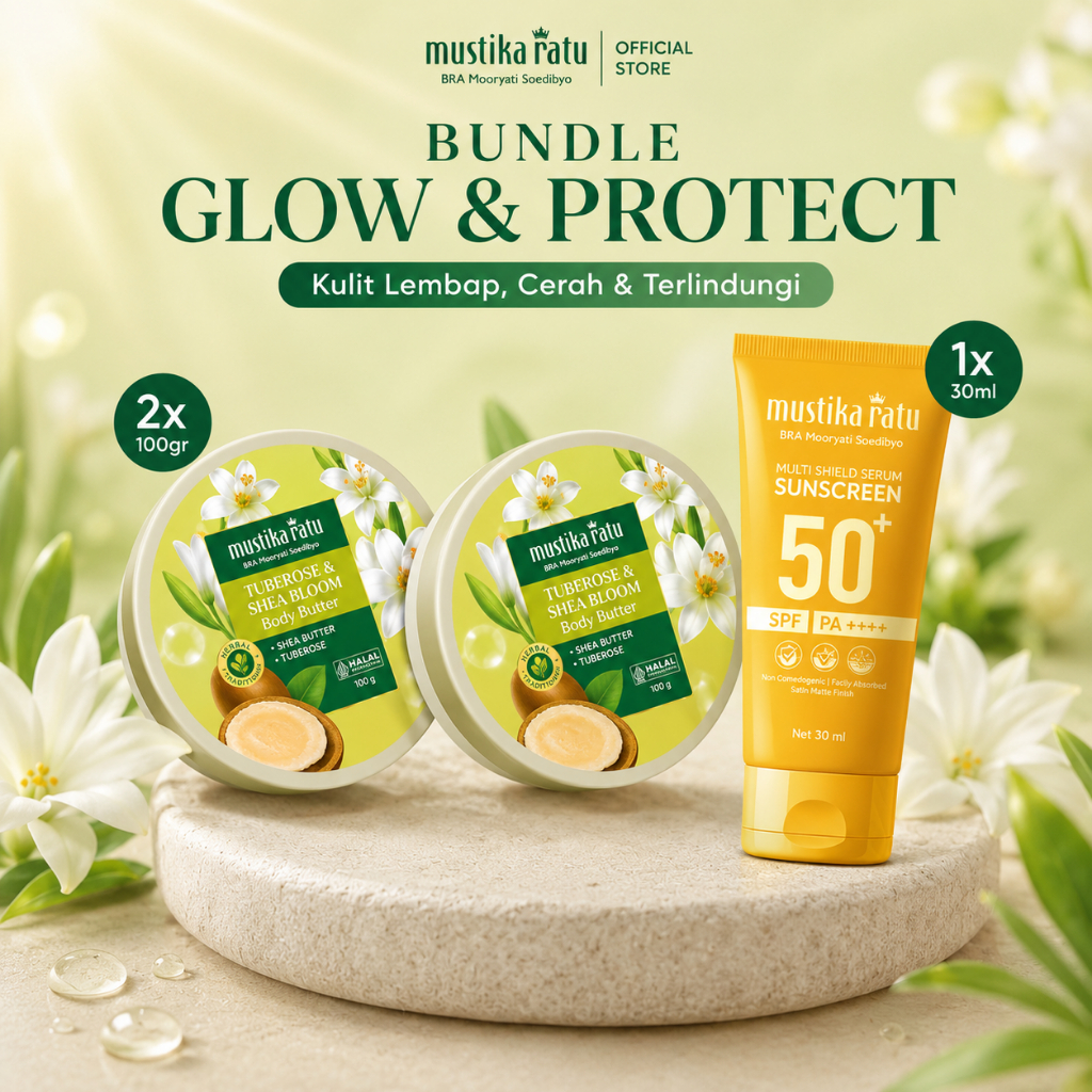 Mustika Ratu Skincare Facebook ad: Siap sebelum matahari menyapa!