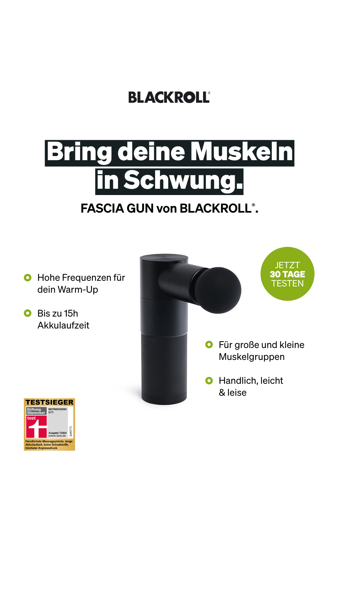 Blackroll Facebook ad
