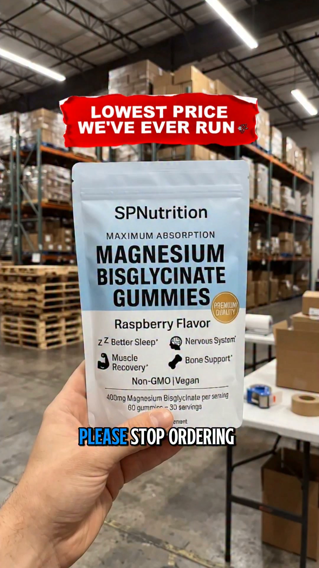 SPNutrition Facebook ad: Save Up To 40% Today Only