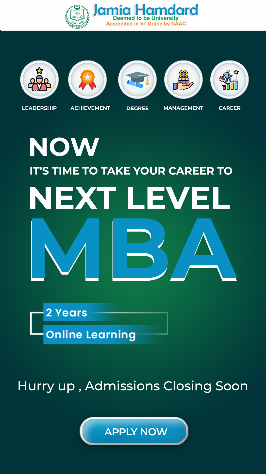 Jamia Hamdard University SODL Facebook ad