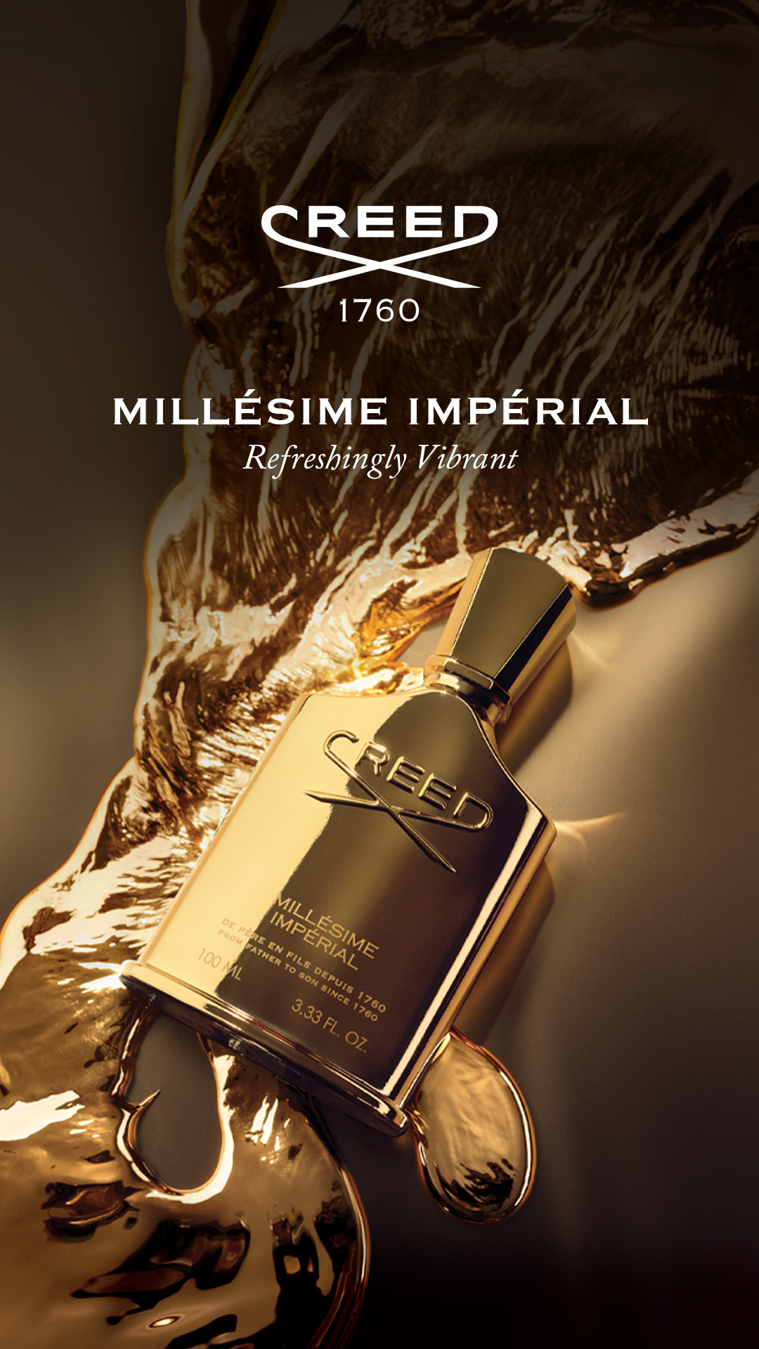 Creed Fragrance Facebook ad