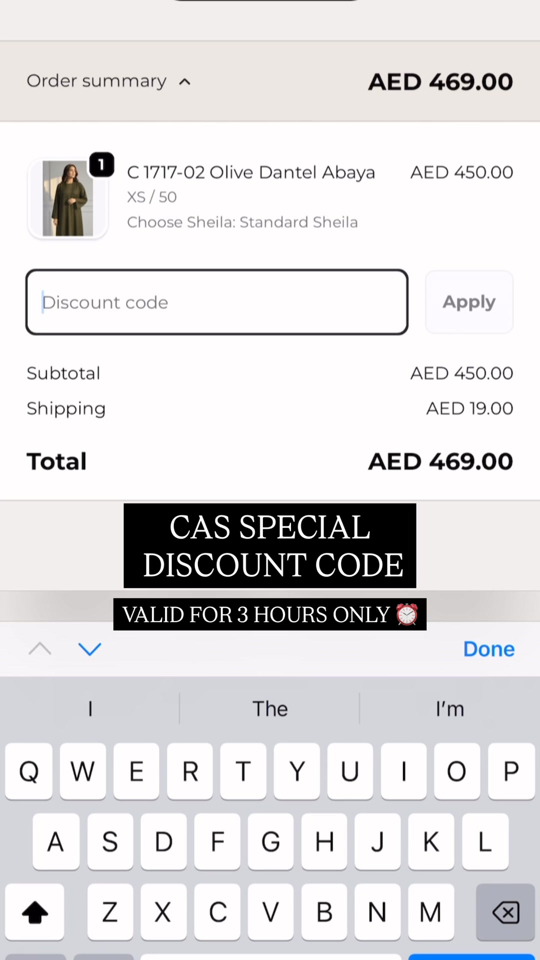 CAS Abaya Facebook ad: Premium Under-Abaya Dress, Elegant Essentials