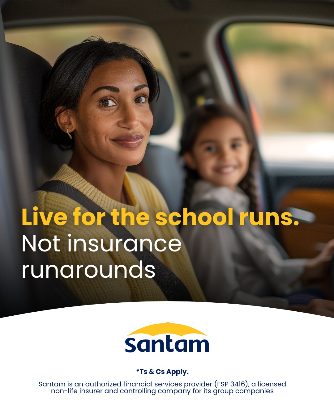 Santam Insurance Facebook ad