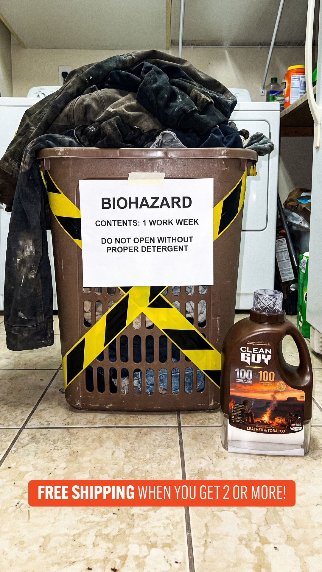 Clean Guy Facebook ad