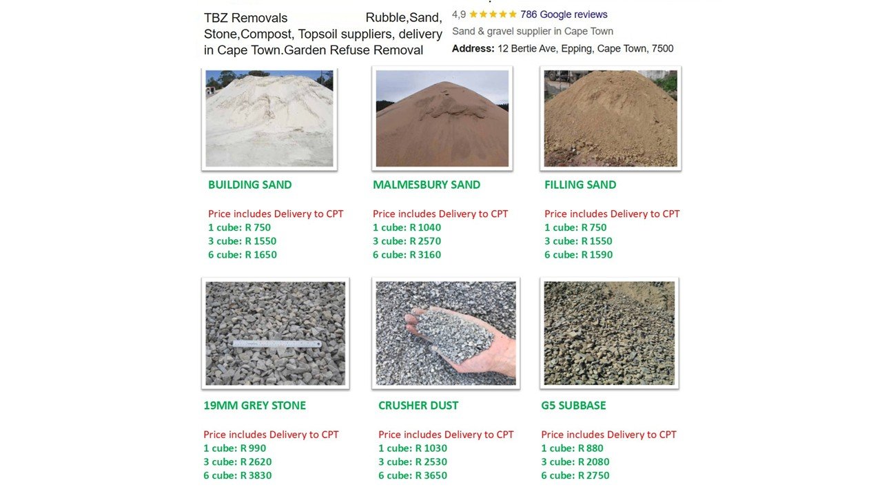Java Abbas Facebook ad: Sand Stone Subbase