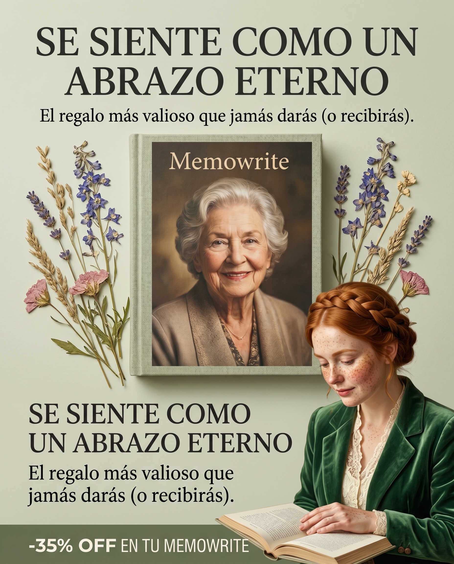 Memowrite Facebook ad