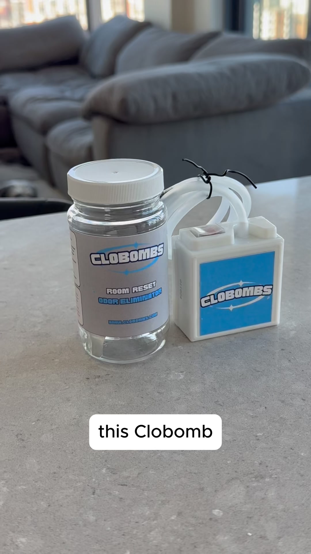 CloBombs - #1 Odor Eliminator in Market Facebook ad: A Home That Smells Like Home