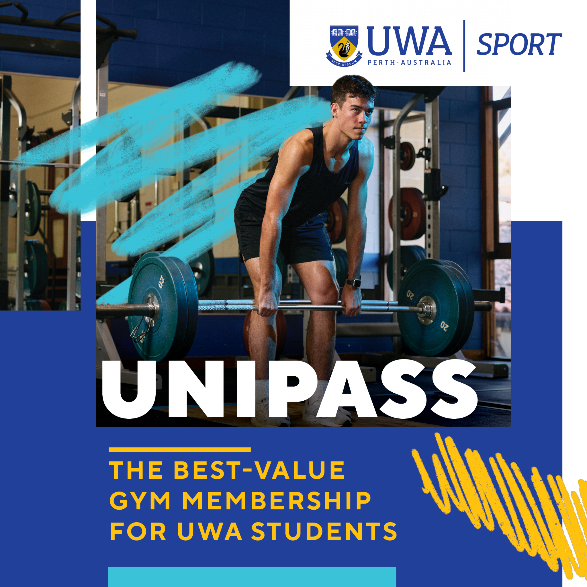 UWA Sport Facebook ad from Feb 8, 2026