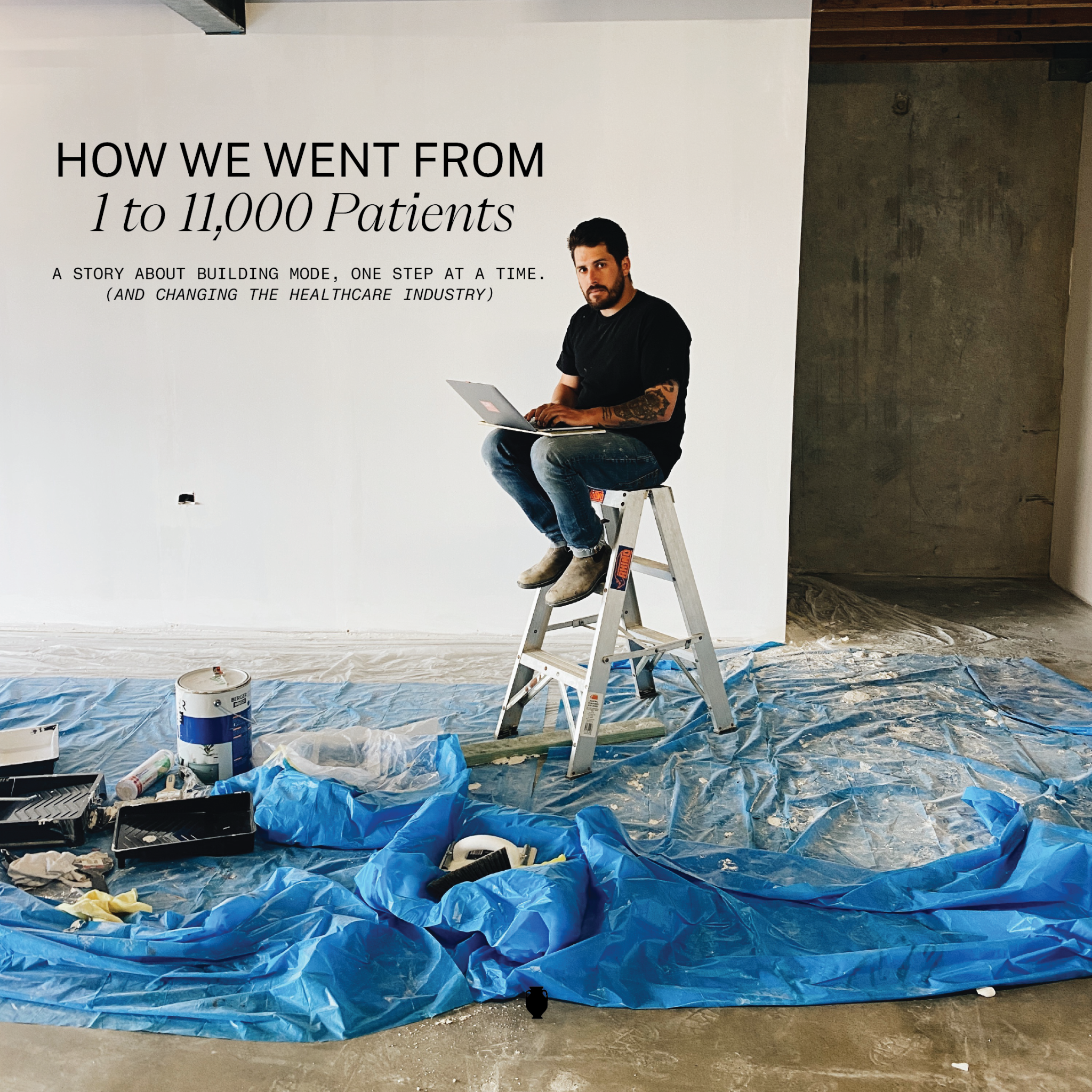 Mode Healthcare Facebook ad: We built Mode by hand, from scratch, with…