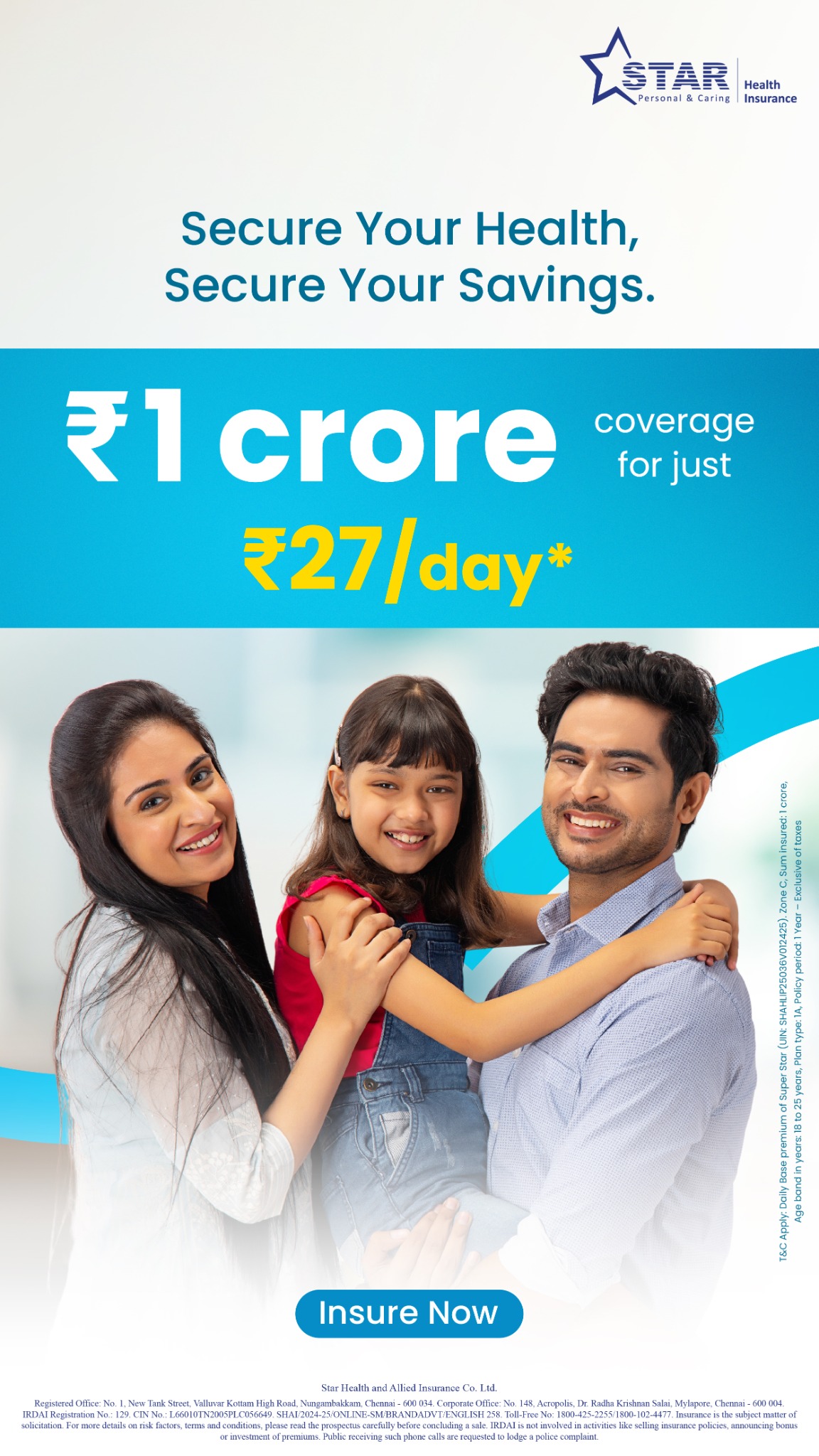 Star Health And Allied Insurance Facebook ad