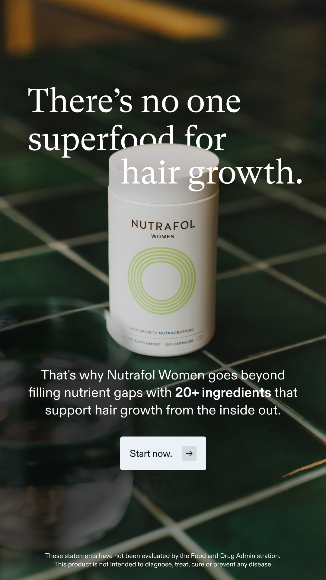 Nutrafol Facebook ad