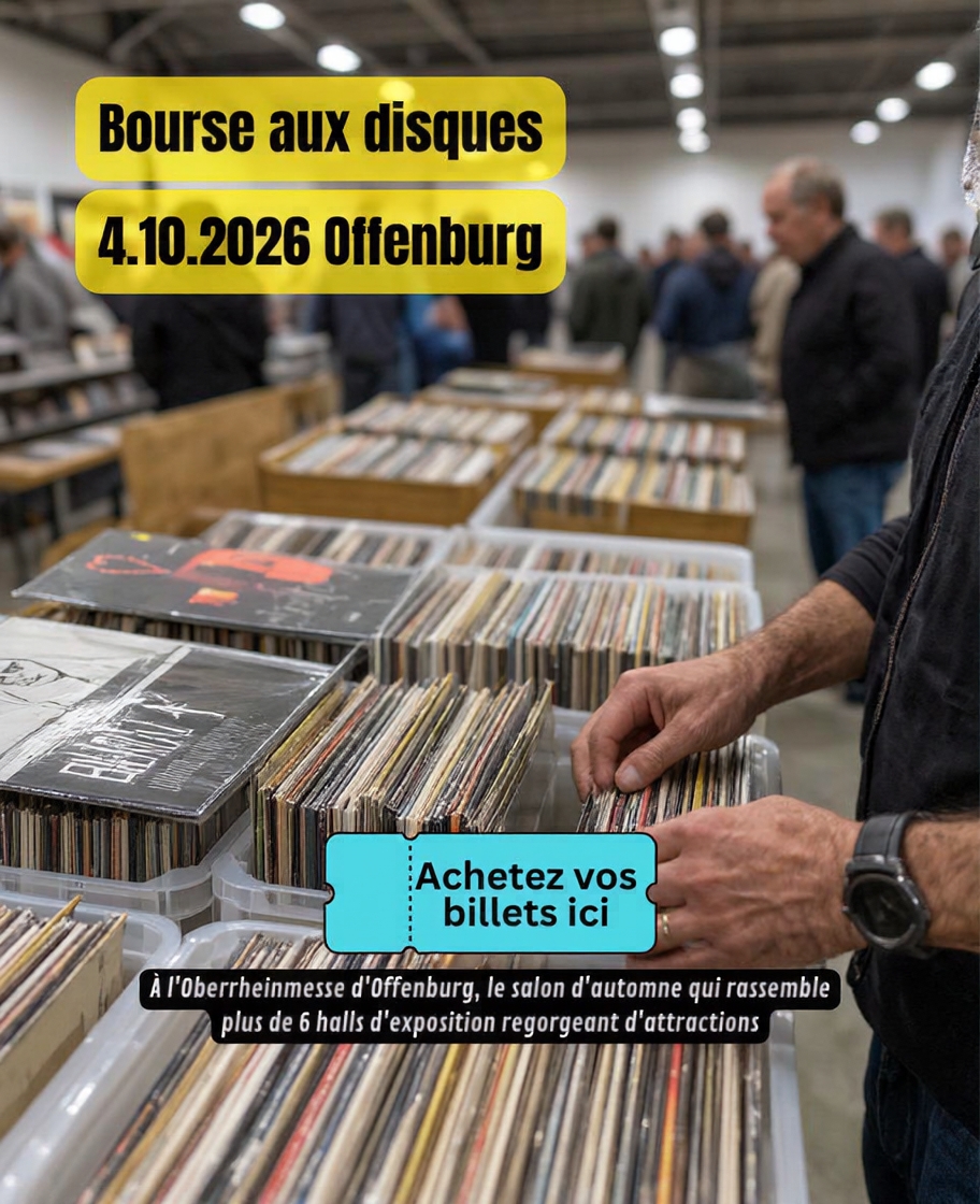 Schallplatten & CD- Börsen Facebook ad: Bourse aux disques d'Offenburg le 4 octobre!