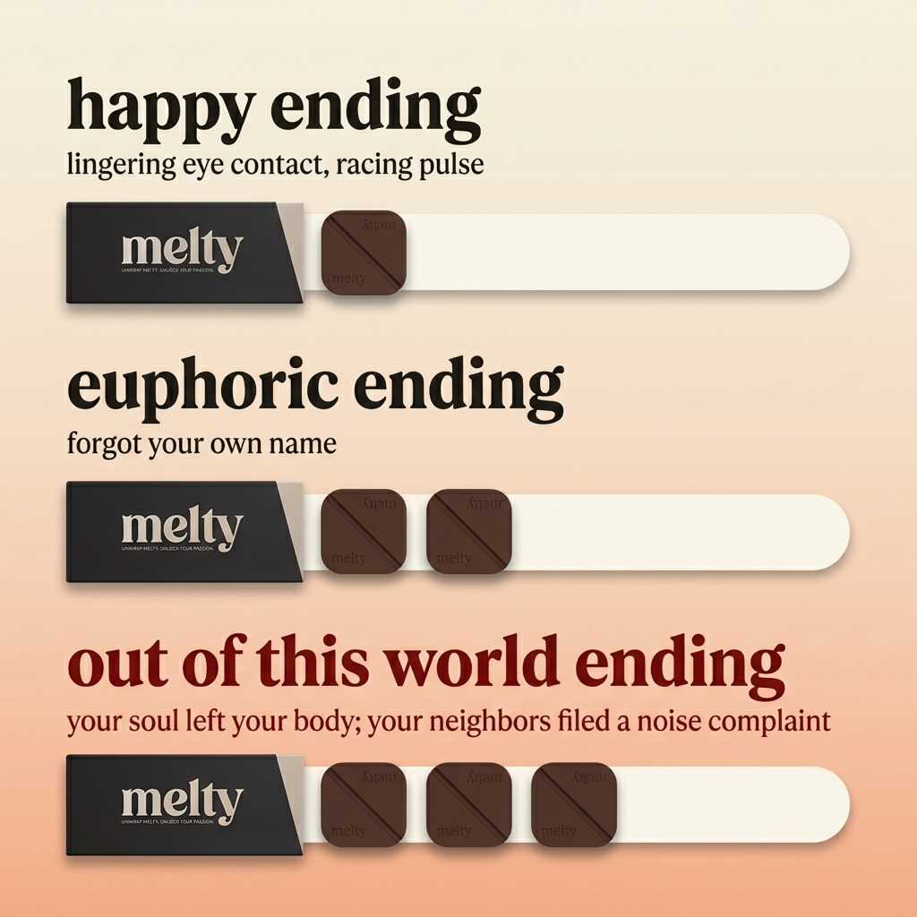 Try Melty Facebook ad: Aphrodisiac Couple Chocolate