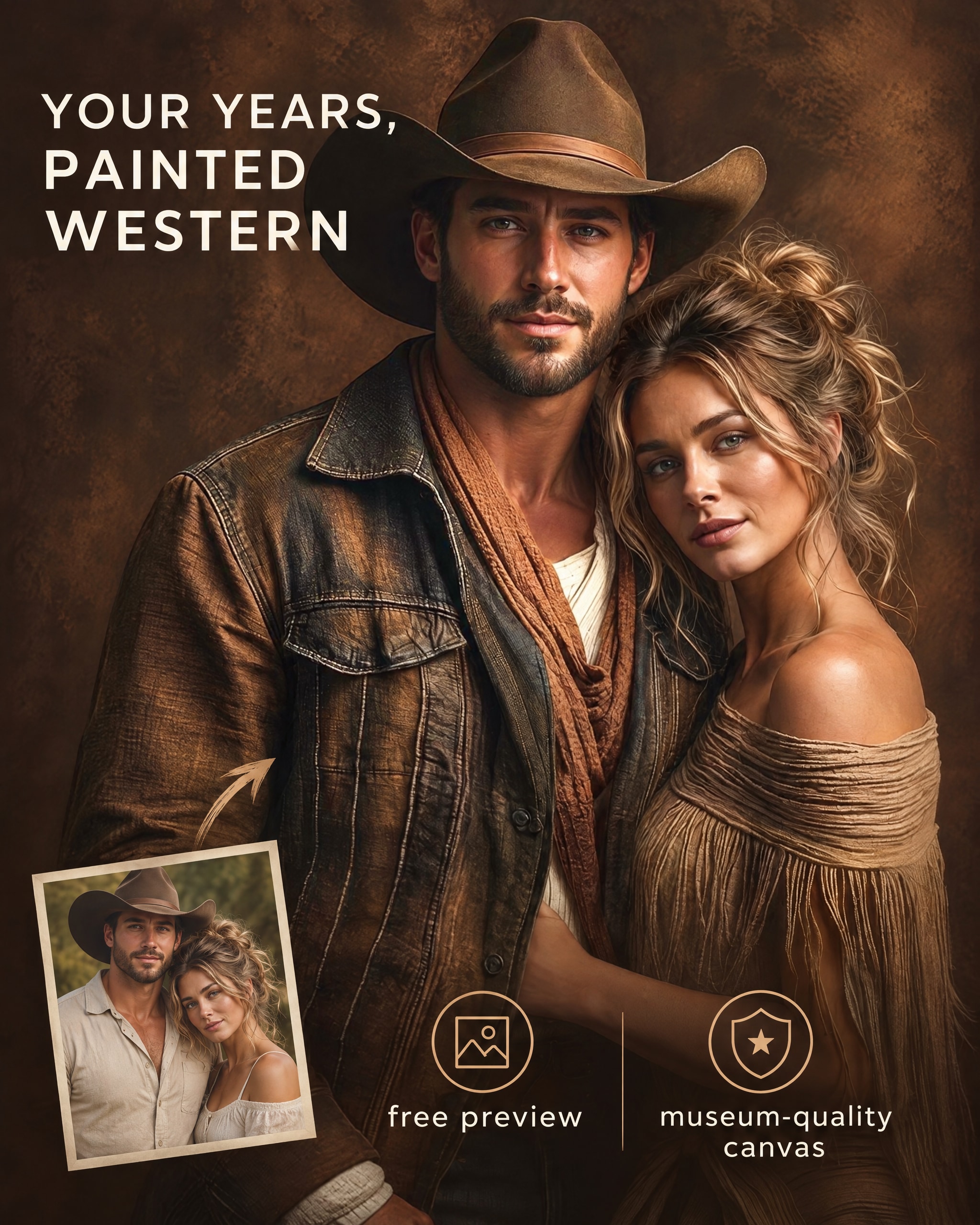 PortraitGift.Com Facebook ad: This Is Still the Two of You