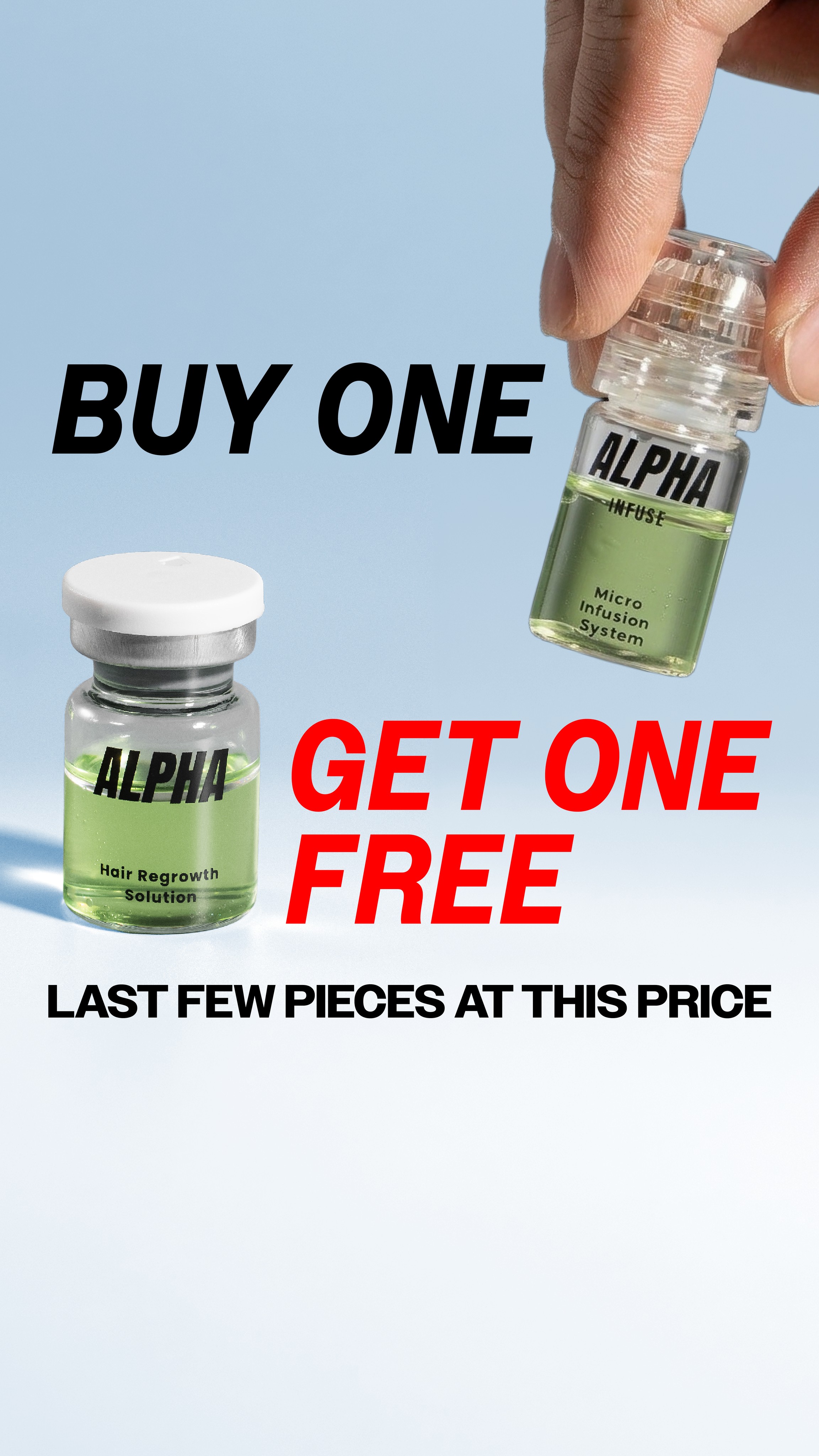 AlphaInfuse Facebook ad