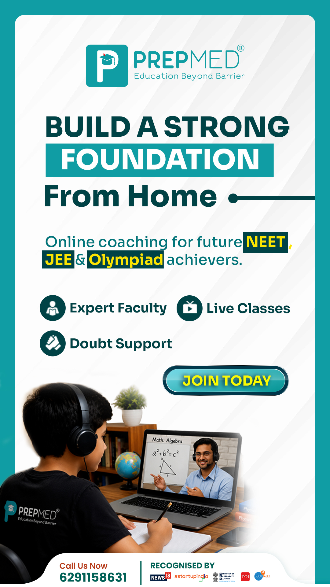 PrepMed NEET Facebook ad