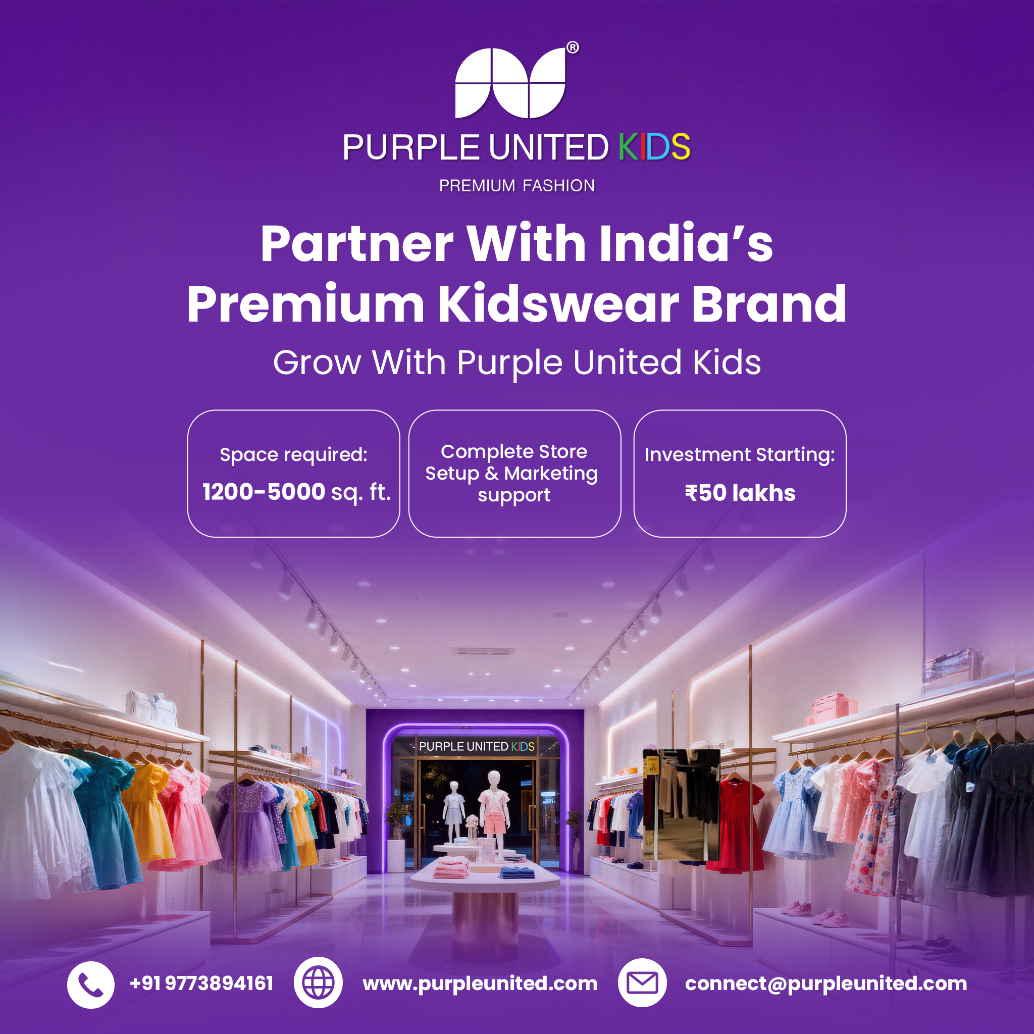 Purple United Facebook ad